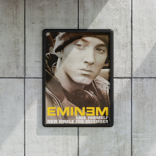 00s EMINEM ポスター 2000年 チェーンソー ジェイソン Poster Eminem - Chainsaw | Wall Art | 3+1 FREE | UKposters