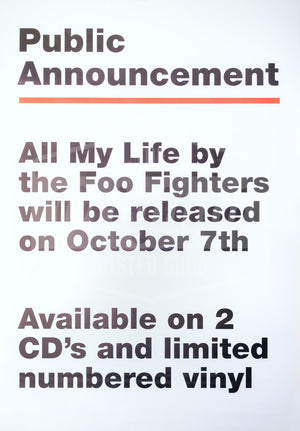 Foo Fighters - "All My Life" - Original