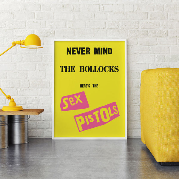 人気 never mind the bollocks ポスター