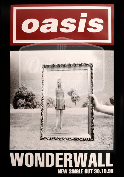 Oasis poster - Wonderwall – Original Poster Shop