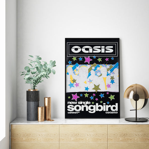Oasis poster - Definitely Maybe – Original Poster Shop