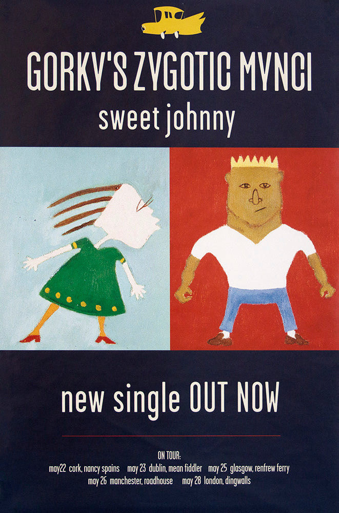 Gorky's Zygotic Mynci poster – Sweet Johnny