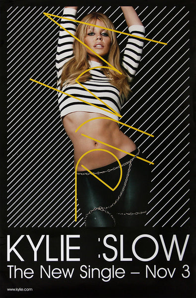 Kylie Minogue poster - Slow – Original Poster Shop