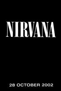 Nirvana poster. Rare Original