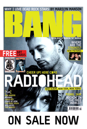 Radiohead poster – Bang Original Magazine Cover