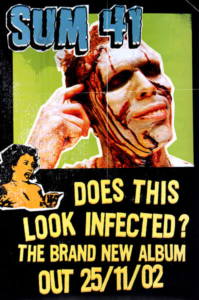 Original Sum 41 poster for Does This Look Infected? – Original