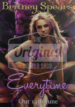 Britney Spears Everytime Poster
