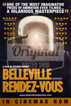 Film Poster: Belleville Rendez-vous Cinema promotion