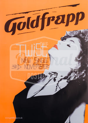 Goldfrapp Twist Single Poster