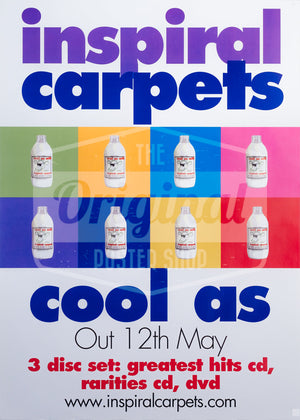 Inspiral Carpets Cool As disc set poster