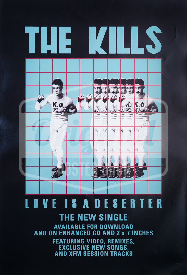 The Kills Love is a Deserter single poster