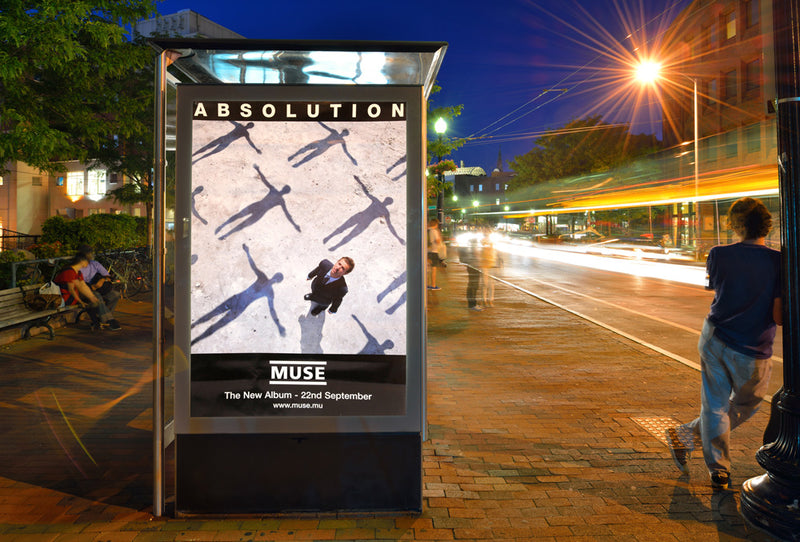 Muse poster - Absolution. Original 60'x40"