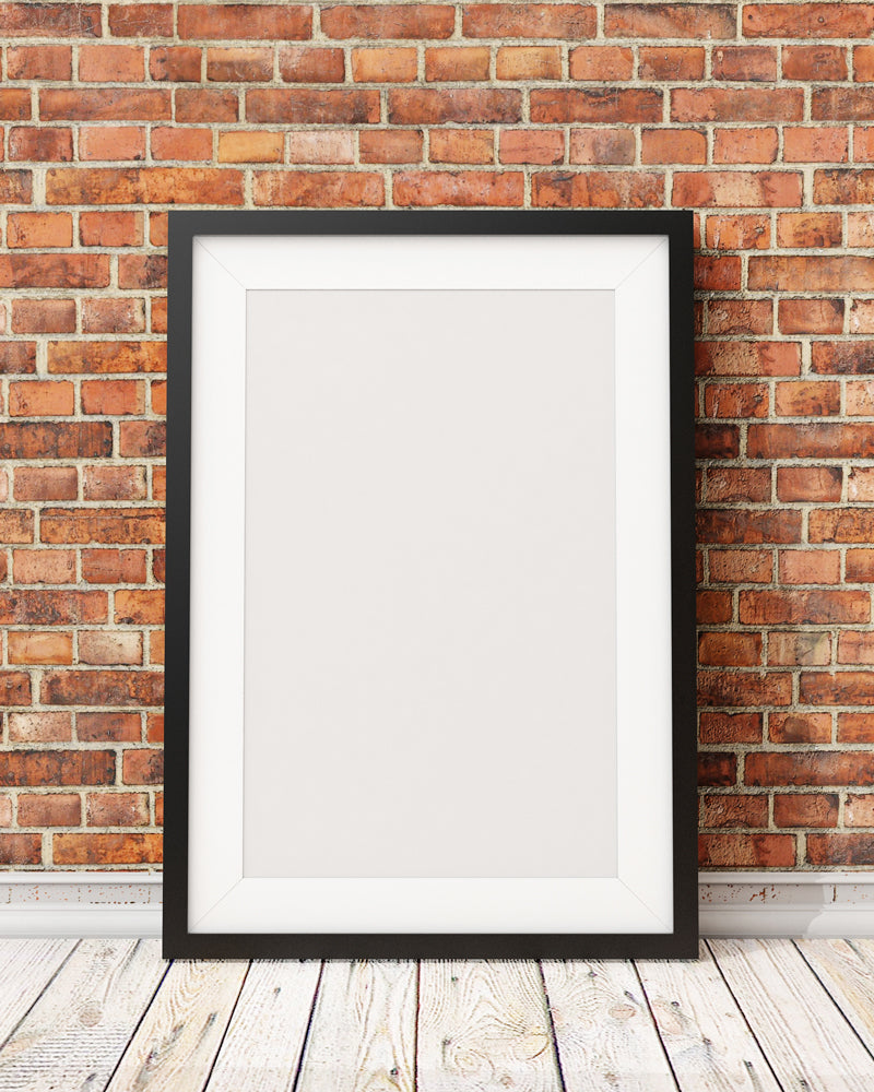 Professionally hand framed with a contemporary "art gallery style" black ash wooden frame with a white mount behind high quality perspex. Overall dimensions are 36" x 26" x 1.5" inches.