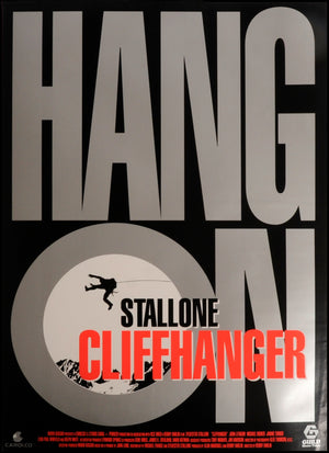 Sylvester Stallone poster for Cliffhanger