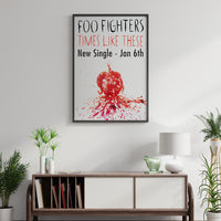 Foo Fighters poster - Times like these - single - Original