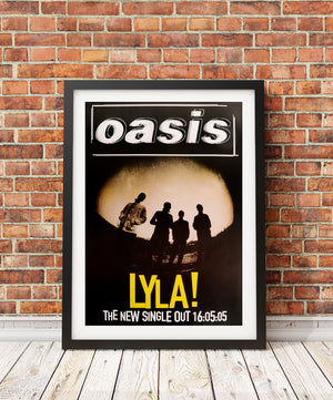 Oasis poster - Lyla . Original (2 sizes)