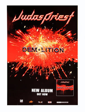 Judas Priest poster - Demolition