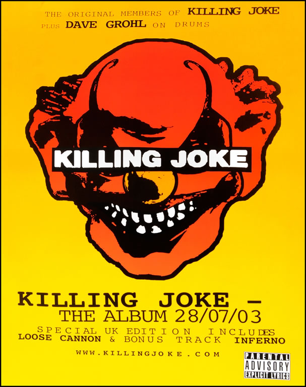 Killing Joke poster - Album