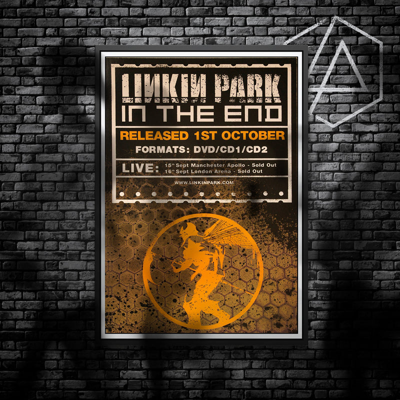 Linkin Park poster display board - In the end