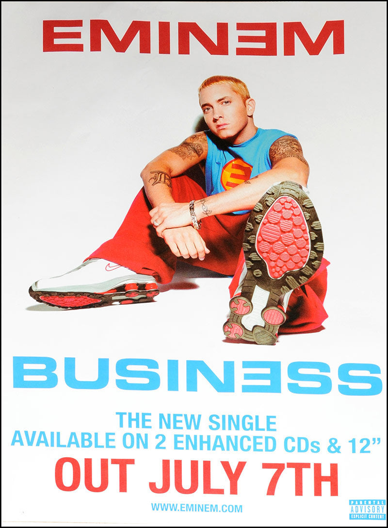 Original Eminem poster for the Business single – Original Poster Shop