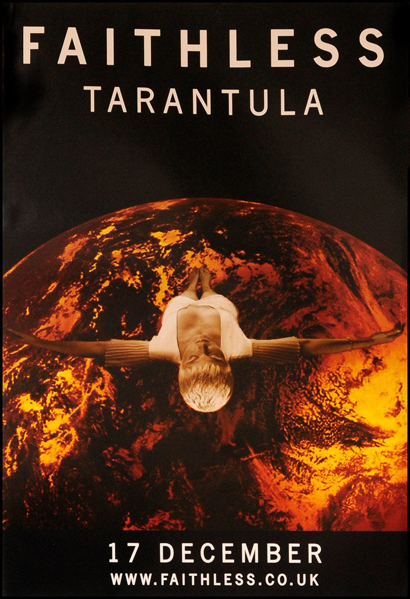 Faithless poster - Tarantula. Original