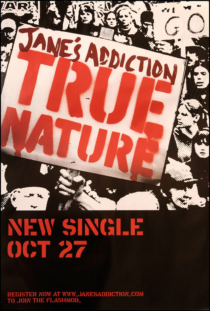 Jane's Addiction poster - True Nature. Original