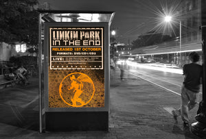 Linkin Park poster - In the end - Large Adshel format