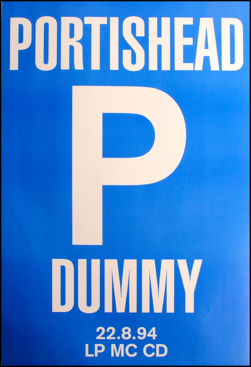 Portishead poster - Dummy. Original. 28" X 19"