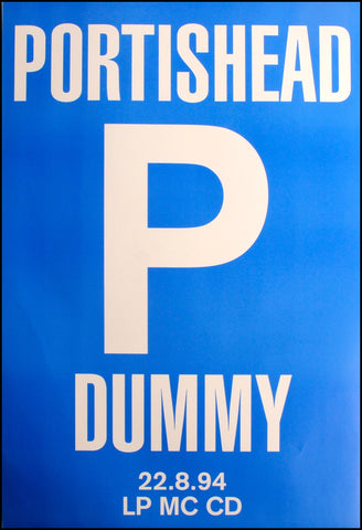 Original Portishead poster for Dummy – Original Poster Shop