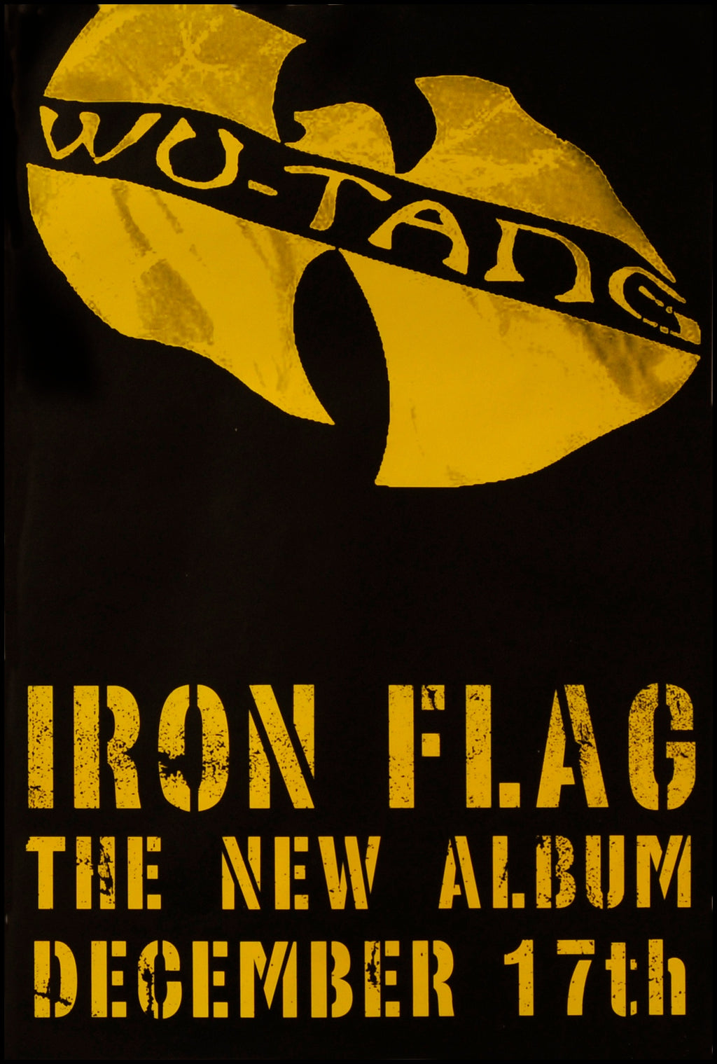 Wu-Tang Clan poster - Iron Flag