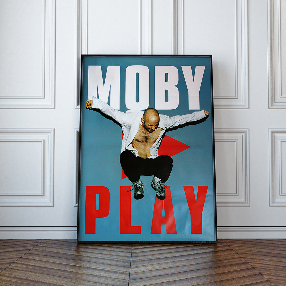 Moby poster - Play. Original Large 60" x 40"