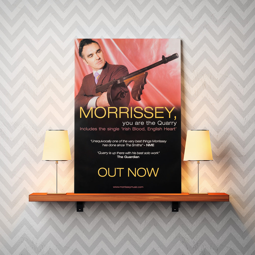 Morrissey posters - You are the Quarry - Original album poster