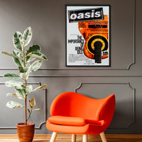 Oasis poster - The Importance Of Being Idle - Original