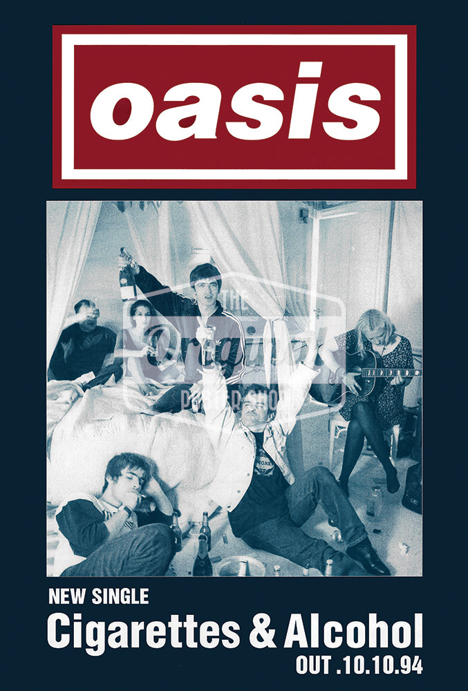 cigarettes and alcohol cover Oasis poster cigarettes and alcohol cover Oasis poster