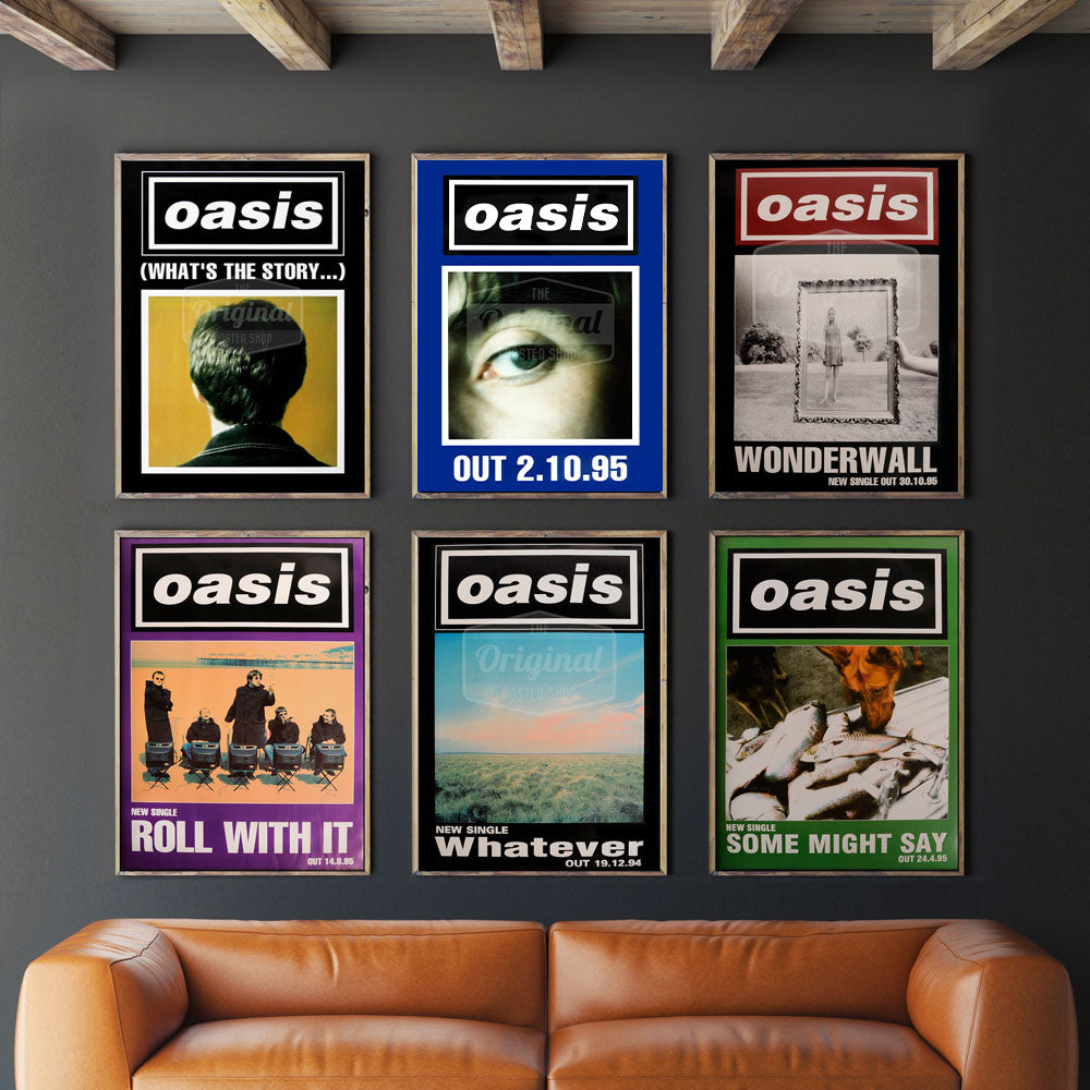 Oasis posters - Ultimate collectors set – Original Poster Shop