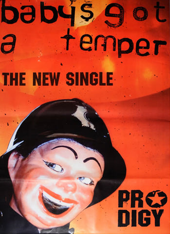 Original Prodigy poster - Baby's Got a Temper – Original Poster Shop
