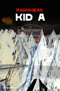 Radiohead poster - Kid A Album - 1st generation reprint