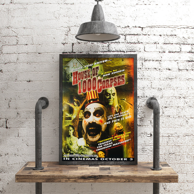 Rob Zombie poster - House of 1,000 Corpses
