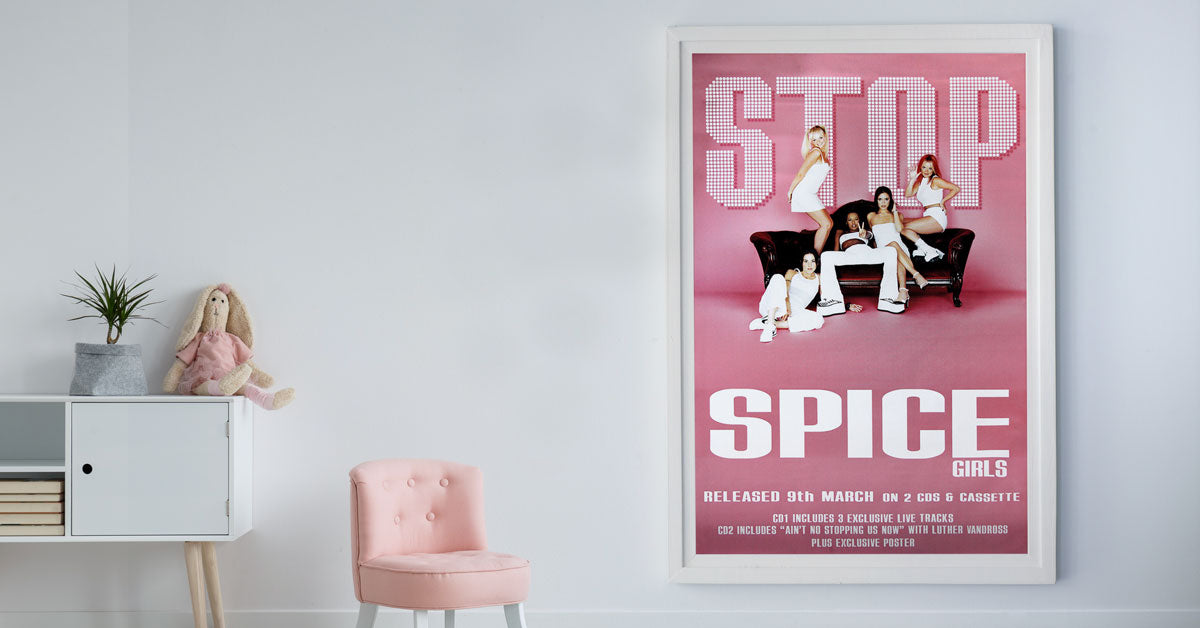 Original 'Spice Girls' poster for the single release 'Stop'. – Original ...