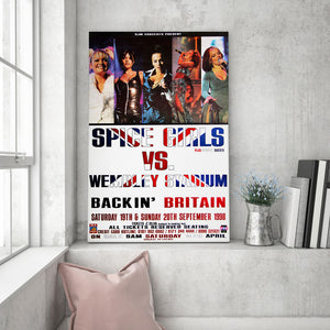 Spice Girls poster - Backin' Britain - Original Large 60"x40"