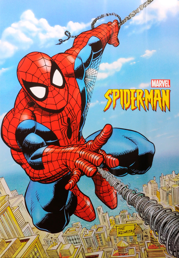 Spider-Man poster by Stan Lee-Marvel. Original