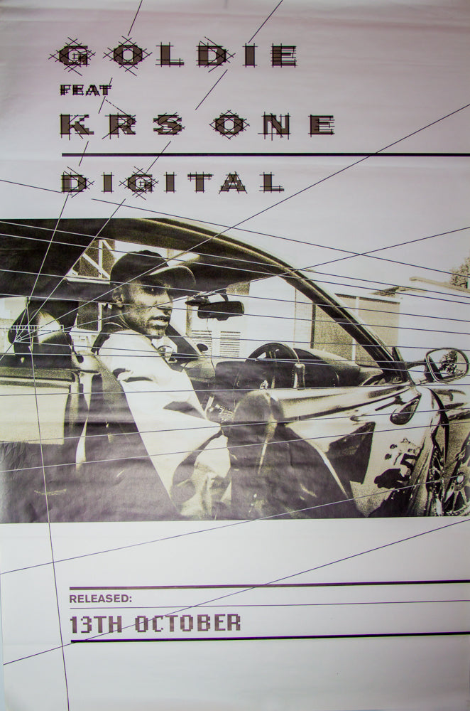Goldie ft. KRS One poster - Digital