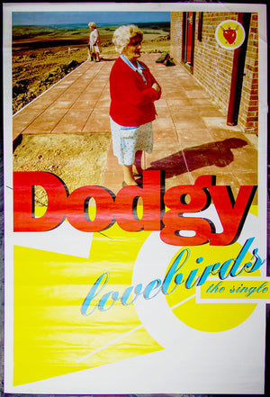 Dodgy poster - Lovebirds. Original 60"x40"