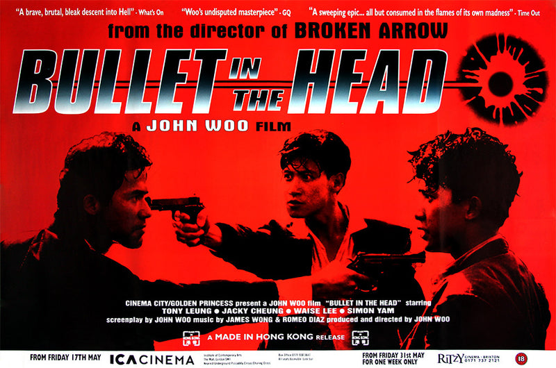 Bullet in the Head poster - John Woo