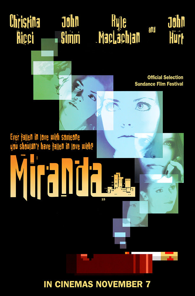 Miranda poster – Starring Christina Ricci and John Hurt