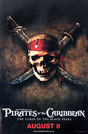 Pirates of the Caribbean poster - The Curse of the Black Pearl