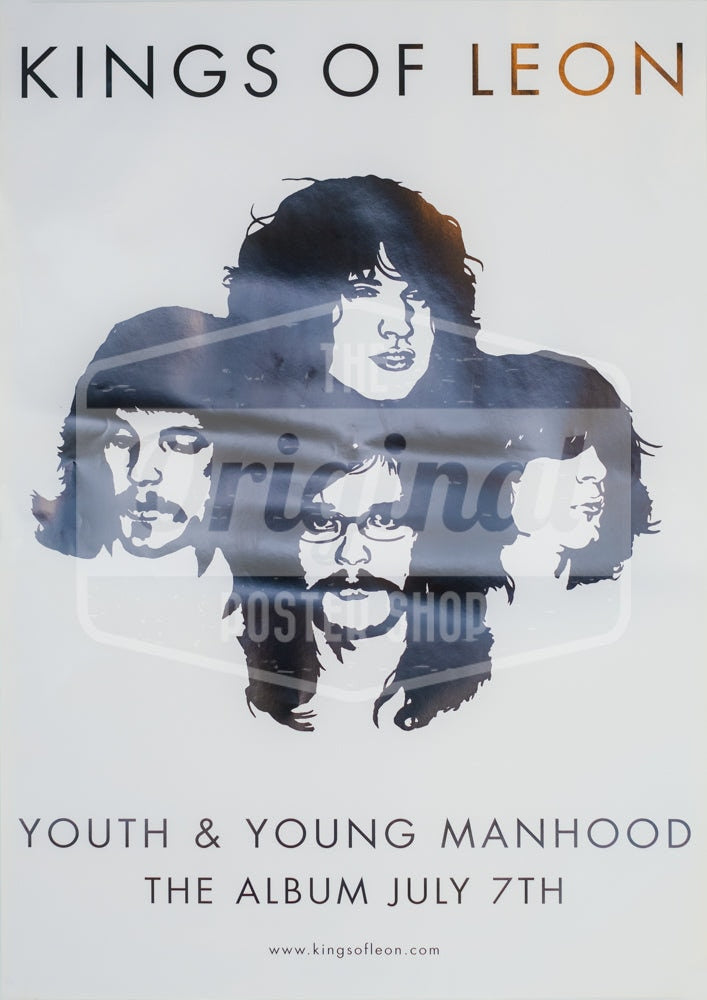 Kings of Leon poster – Youth & Young Manhood - Original