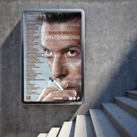 David Bowie poster - Meltdown Tour 2002. Rare Original