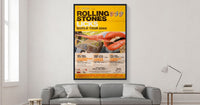 Rolling Stones poster - Licks World Tour 2003. Original 60&quot;x40&quot;