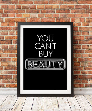 Pulp poster - You can&#39;t buy beauty. Original